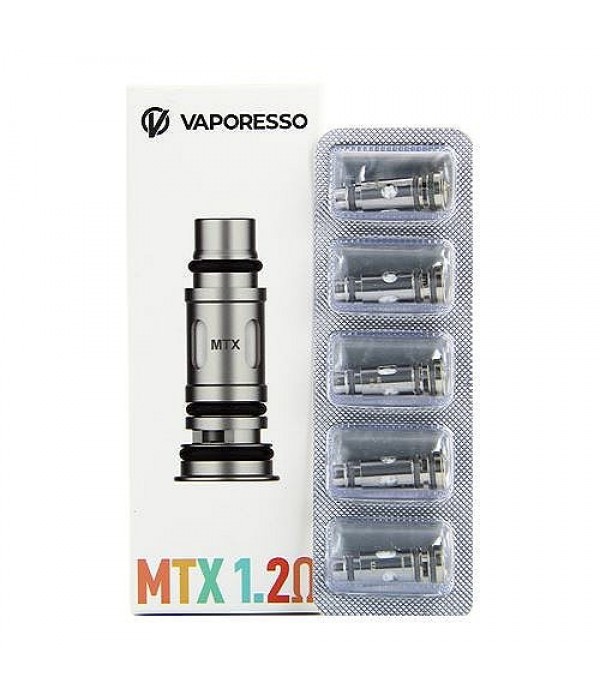 Pack de 5 résistances Mesh 1.2ohm MTX Vaporesso