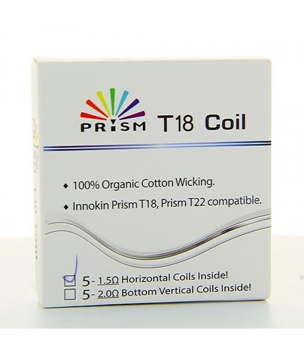 Pack de 5 résistances Prism T18-T22 1.5ohms Innok...