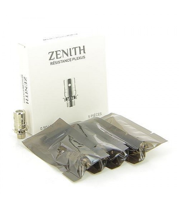 Pack de 5 résistances Plexus MTL 0,5ohm zenith-Zl...