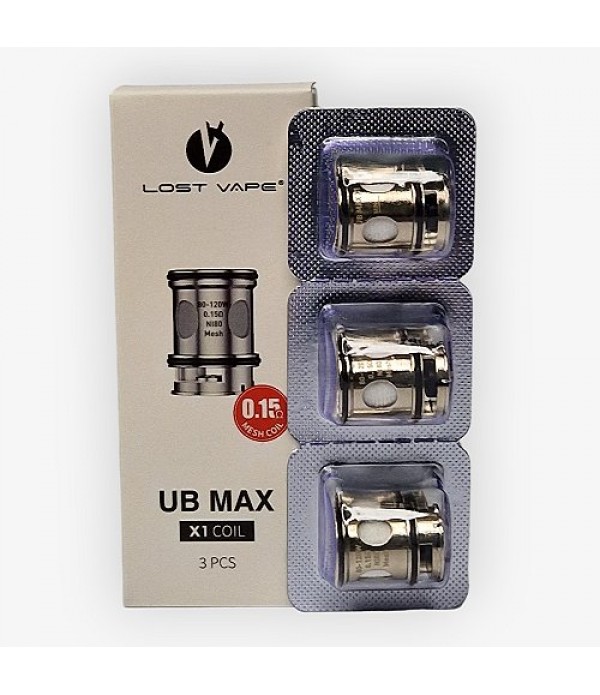 Pack de 3 résistances Ultra Boost Max Lost Vape