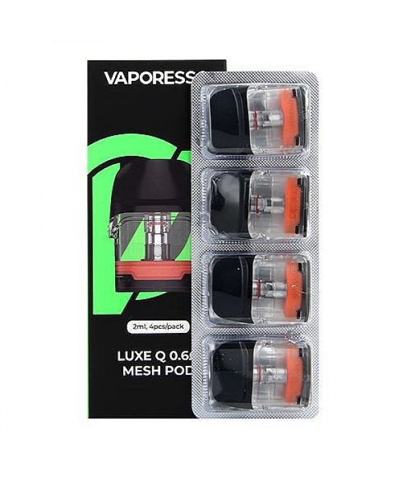 Pack de 4 pods 2ml + résistance Luxe Q Corex Vapo...