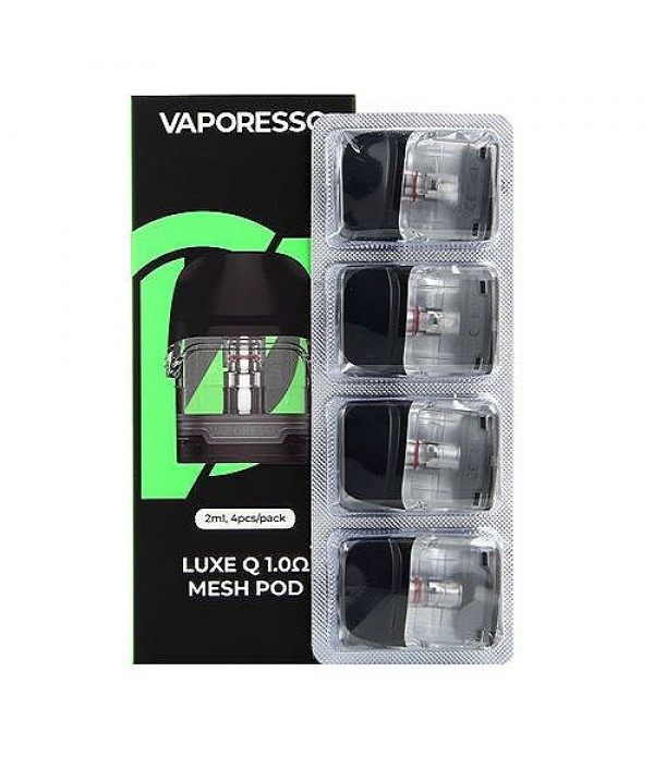 Pack de 4 pods 2ml + résistance Luxe Q Corex Vaporesso
